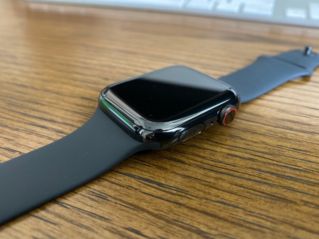 apple watch series 5 black stainless steel